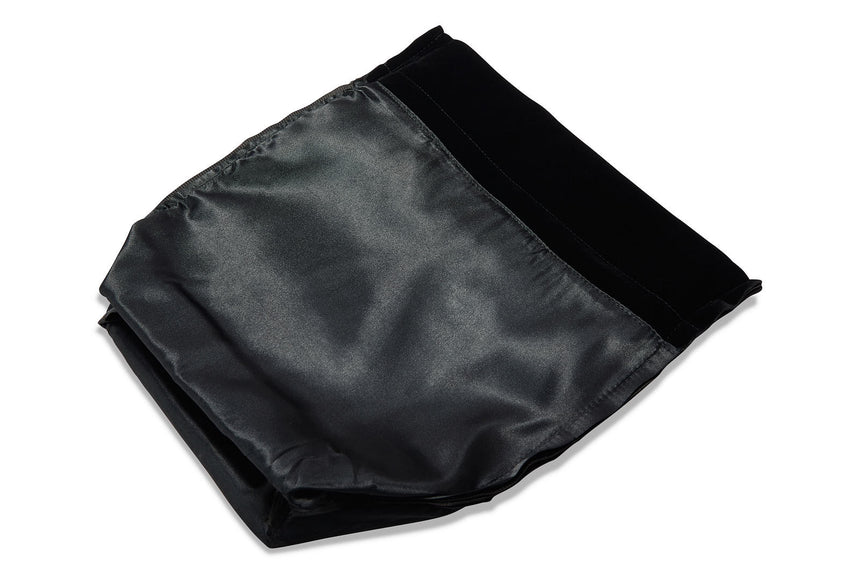 SATIN-LINED VELVET WIG BAGS (PACK OF 3 or 6)